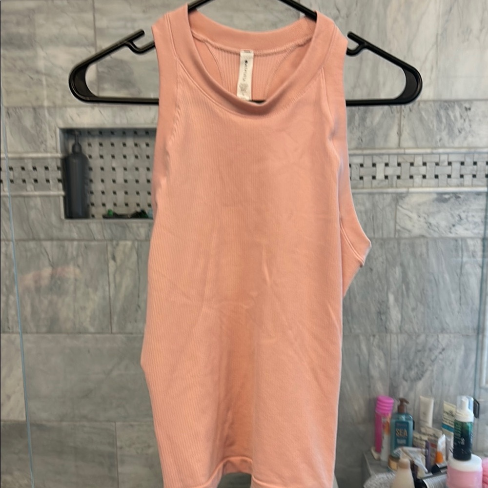 Pink Sleeveless Top